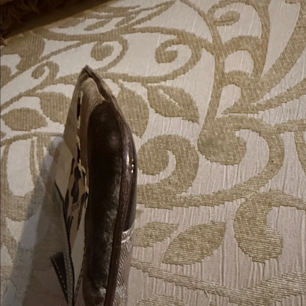 Coach Vintage Signature Patchwork wristlet preowned - Picture 13 of 16